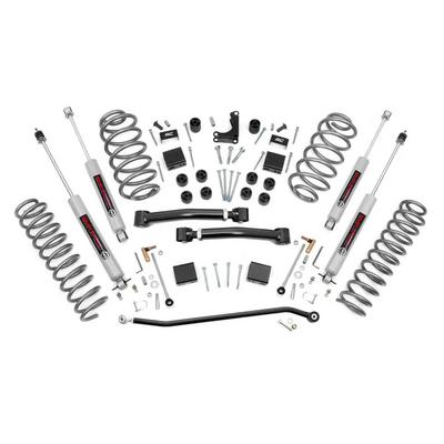 Rough Country 4" Jeep X-Series Suspension Lift Kit with N3 Shocks - 639P
